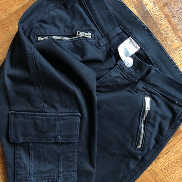 True Religion Casey Women’s black skinny jeans size 27 - Picture 4 of 5